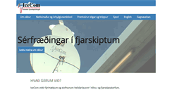 Desktop Screenshot of icecom.is